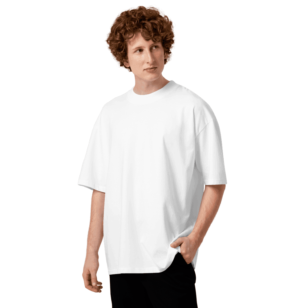 Unisex Organic Oversized High Neck Blaster 2.0 Tee