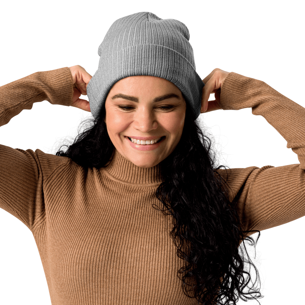 Organic Ribbed Beanie